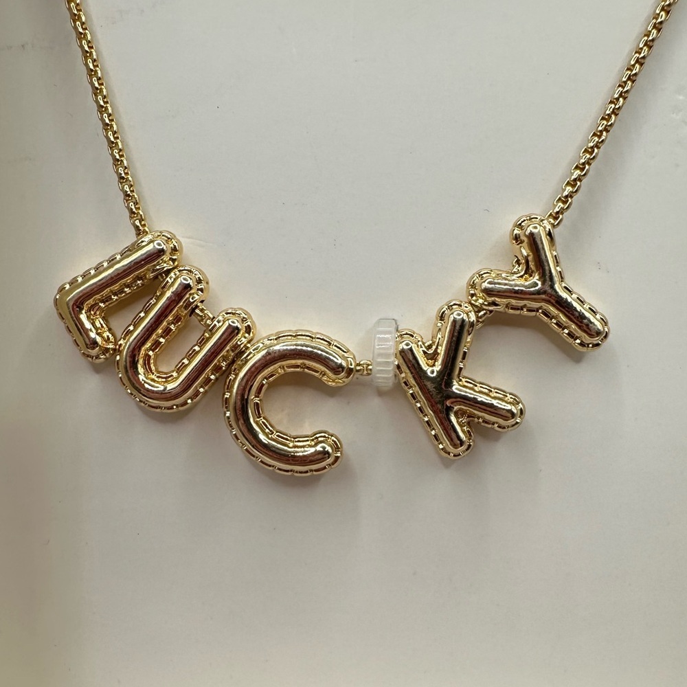 Kate Spade x Target  'Lucky' Necklace NWT